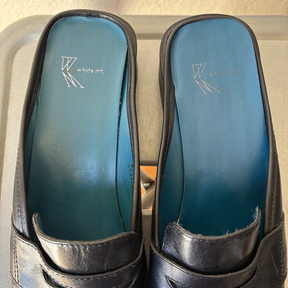 Vintage White Mountain Women's Penny Loafer Mule Slip On - Picture 5 of 8